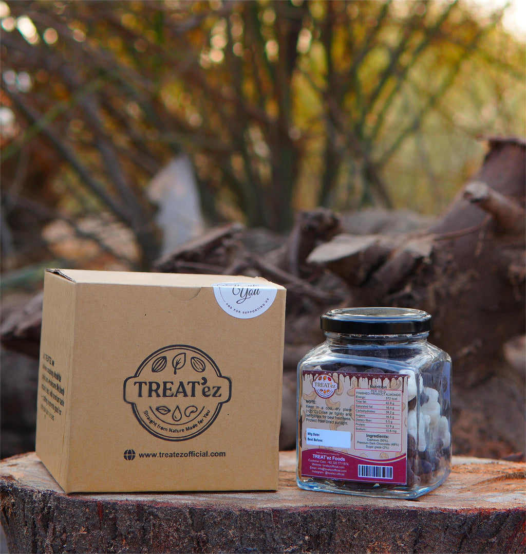 Mixed Chocolate Coated Kaju 250g | Premium Cashew Snacks Pakistan