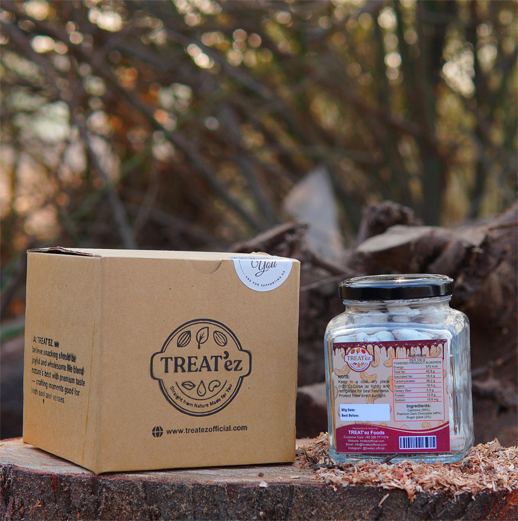 White Chocolate Coated Kaju 250g | Premium Cashew Snacks Pakistan