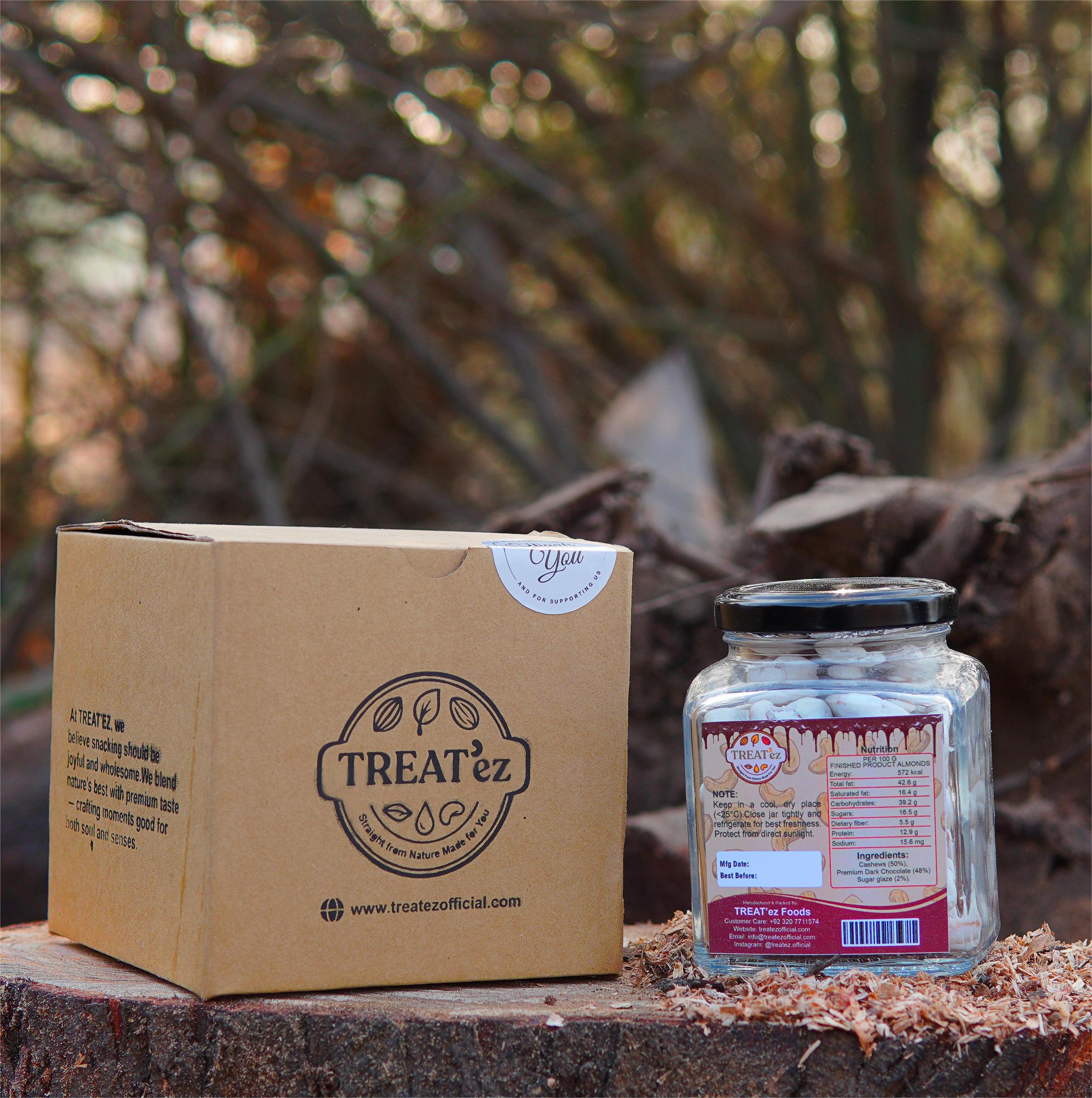 White Chocolate Coated Kaju 250g | Premium Cashew Snacks Pakistan