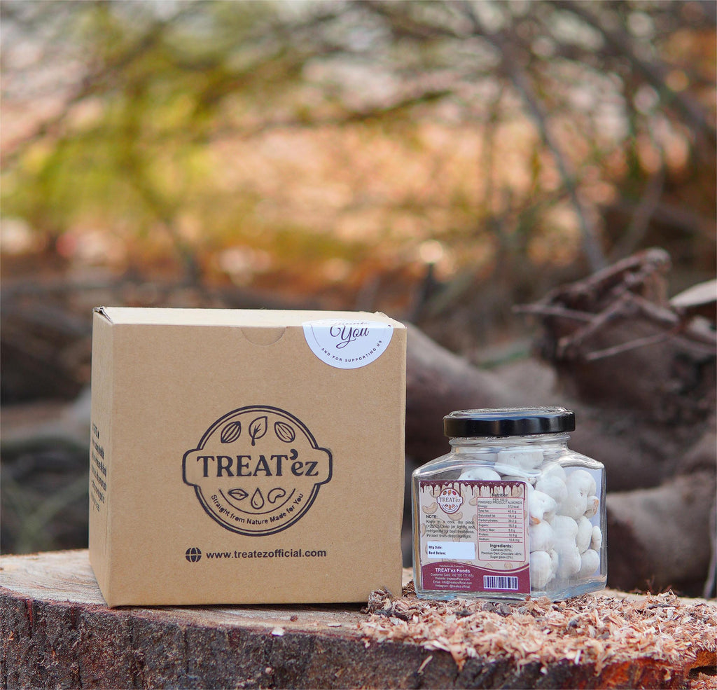 White Chocolate Coated Cashews 120g | Luxury Snack by TREAT’ez